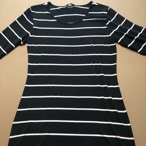 T-shirt Dress with quarter sleeves